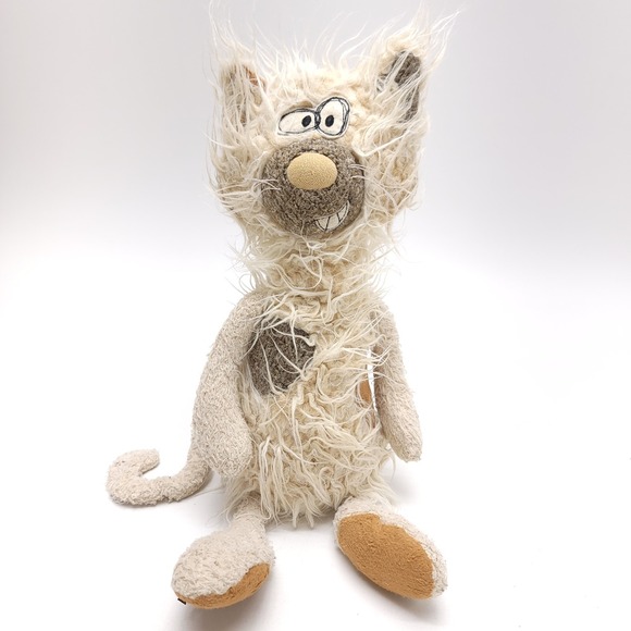 Sigikid Beasts Town‎ KIEZ MIEZ Cat Stuffed Animal Toy~Designer Plush Germany - Picture 1 of 7